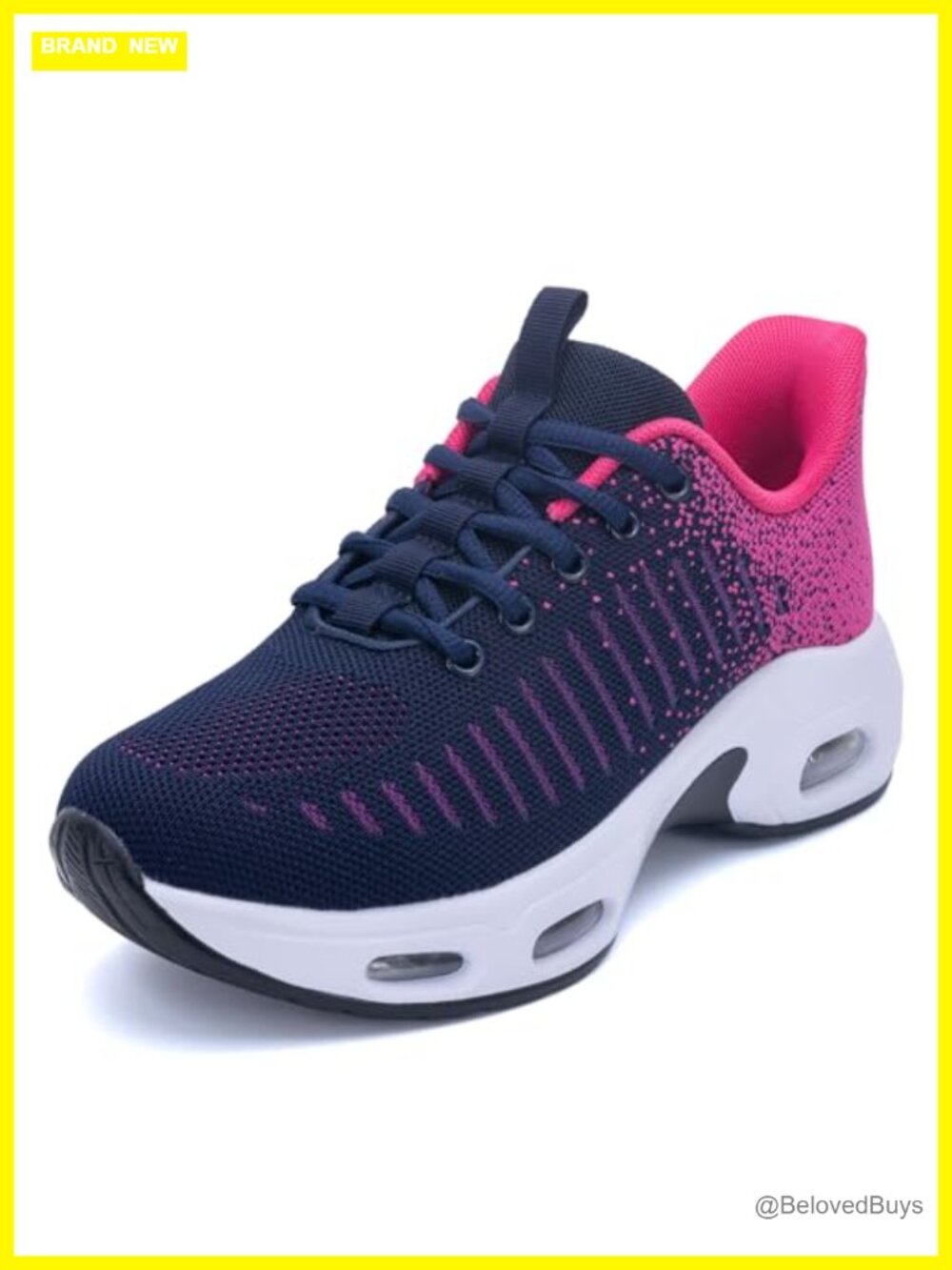 Womens Slip On Athletic Walking Running Sneakers Breathable Mesh